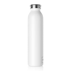 Nyeems Slim Water Bottle - 20oz, 0.60L, Double-Wall Stainless Steel Frame, Fashionable Lid, Vacuum Insulation, Stylish Matte Finish